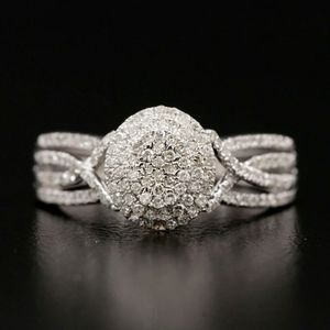 🚫SOLD🚫14K White Gold Diamond Ring